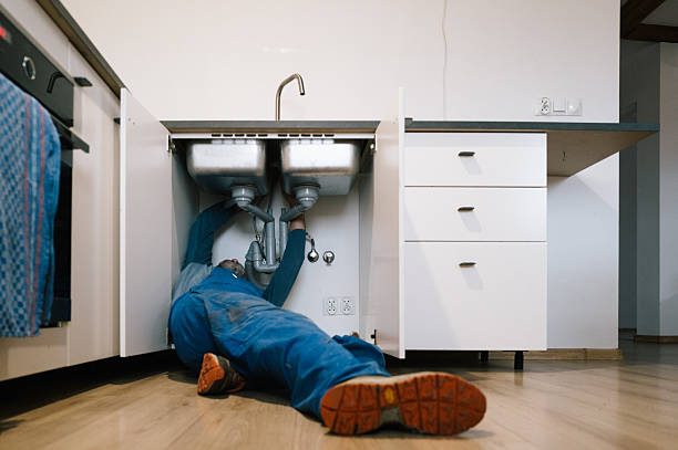 Professional Leak Detection technician working in Young Harris, GA